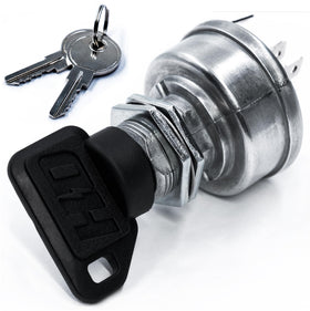 HD Switch front assembly showing ignition face and key slot benefit easy replacement