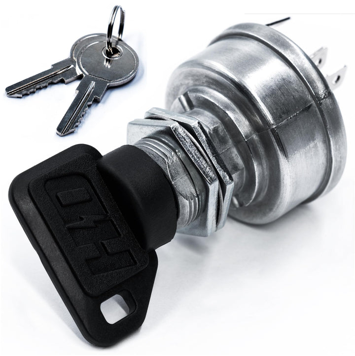 HD Switch front assembly showing ignition face and key slot benefit easy replacement