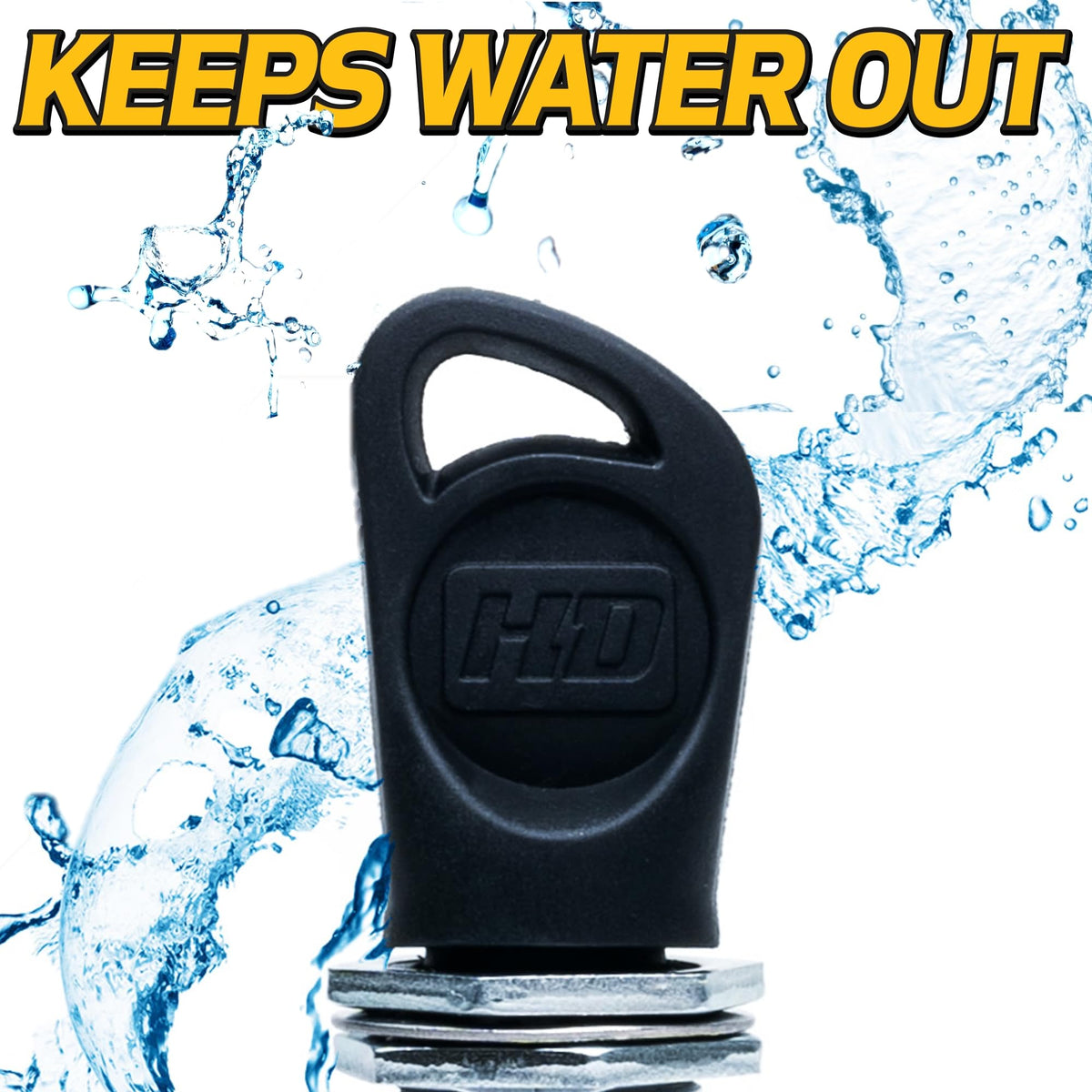 HD Switch protective umbrella key head detail resisting dirt and moisture for durability