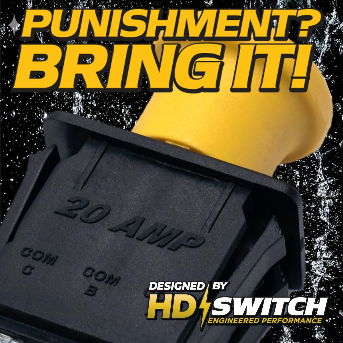 HD Switch in field use on a mower illustrating commercial durability and reduced downtime