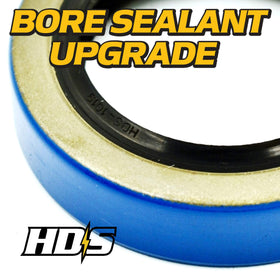 HD Switch grease seal and hardware layout highlighting seals and tang washers for secure retention