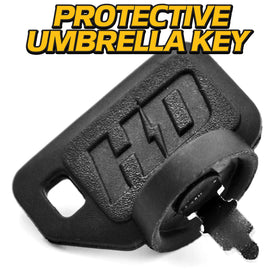 HD Switch spare metal key displayed to reduce downtime from lost keys benefit