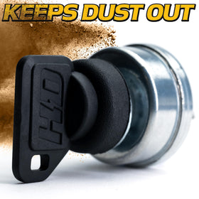HD Switch umbrella key detail protecting keyhole and easing grip