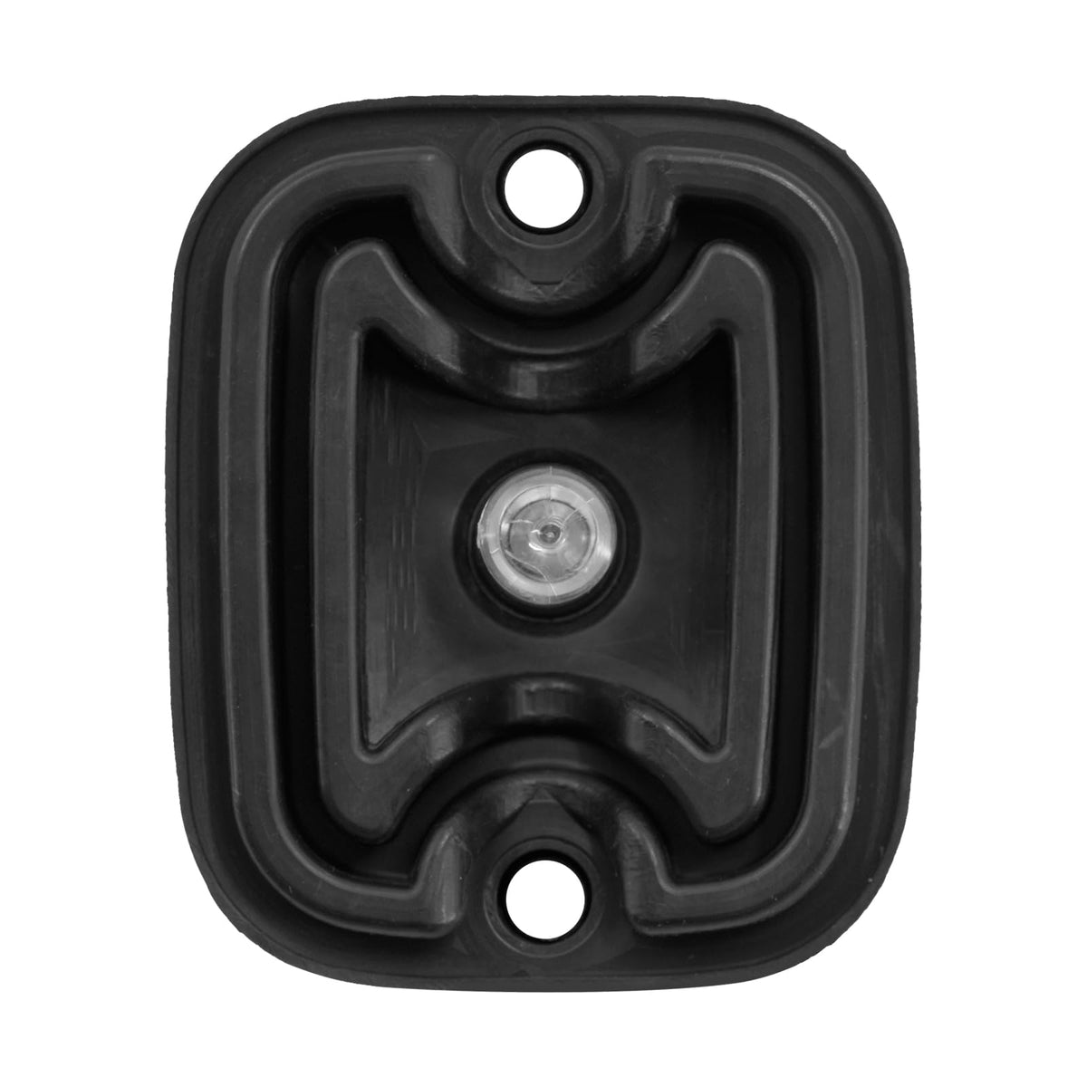 HDBUBALUS installed on Softail brake reservoir showing tidy, protective fit