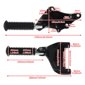 HDBUBALUS included mounting hardware and spacers ensuring proper fit during installation