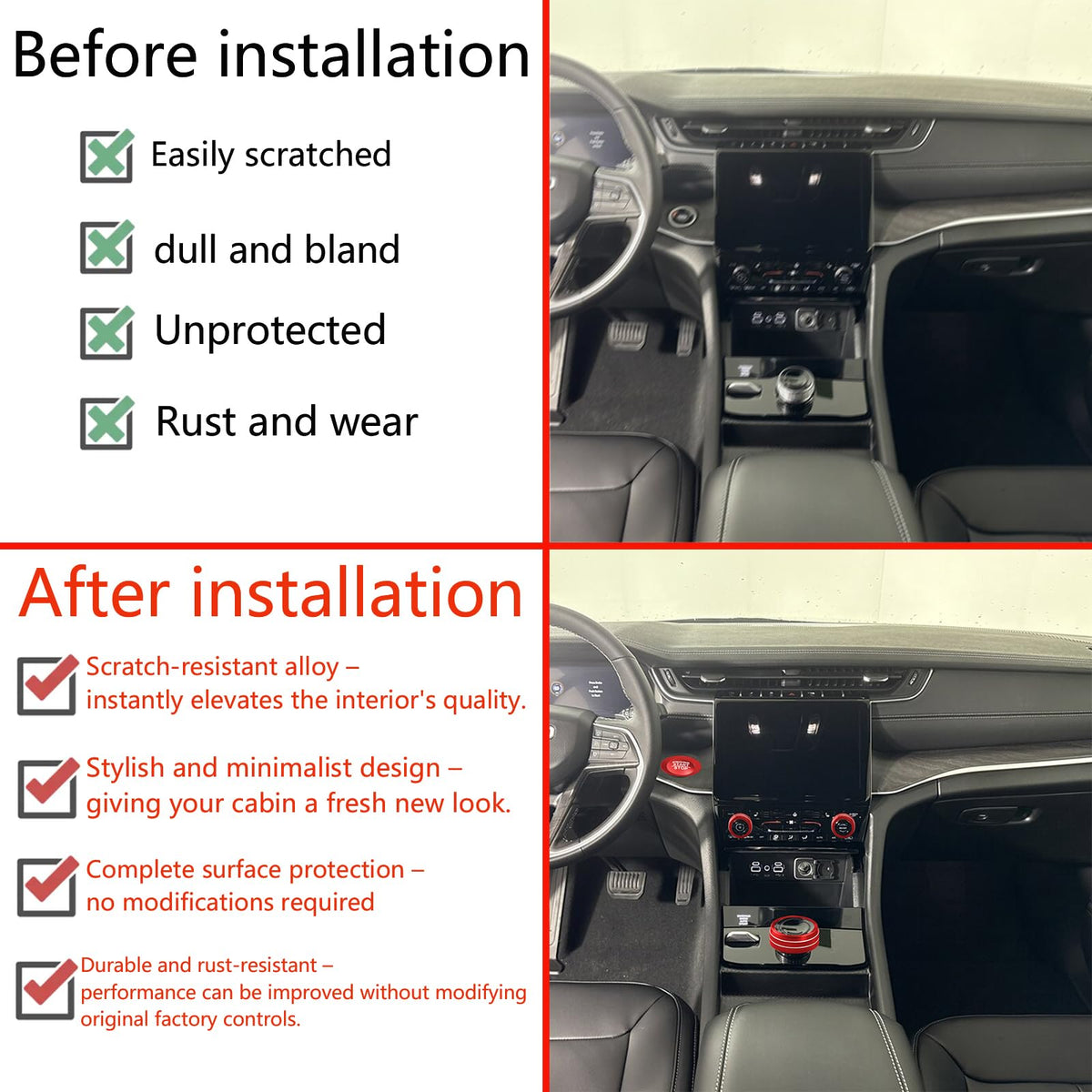 HDUFC installation demonstration in Jeep console illustrating tool-free push-fit benefit