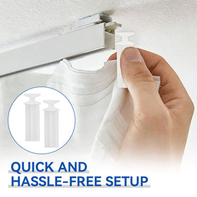 HDWGGD glider with curtain sliding smoothly for easier operation
