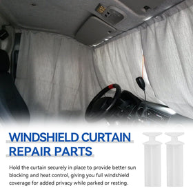 HDWGGD technician fitting glider in truck cab for quick roadside repair