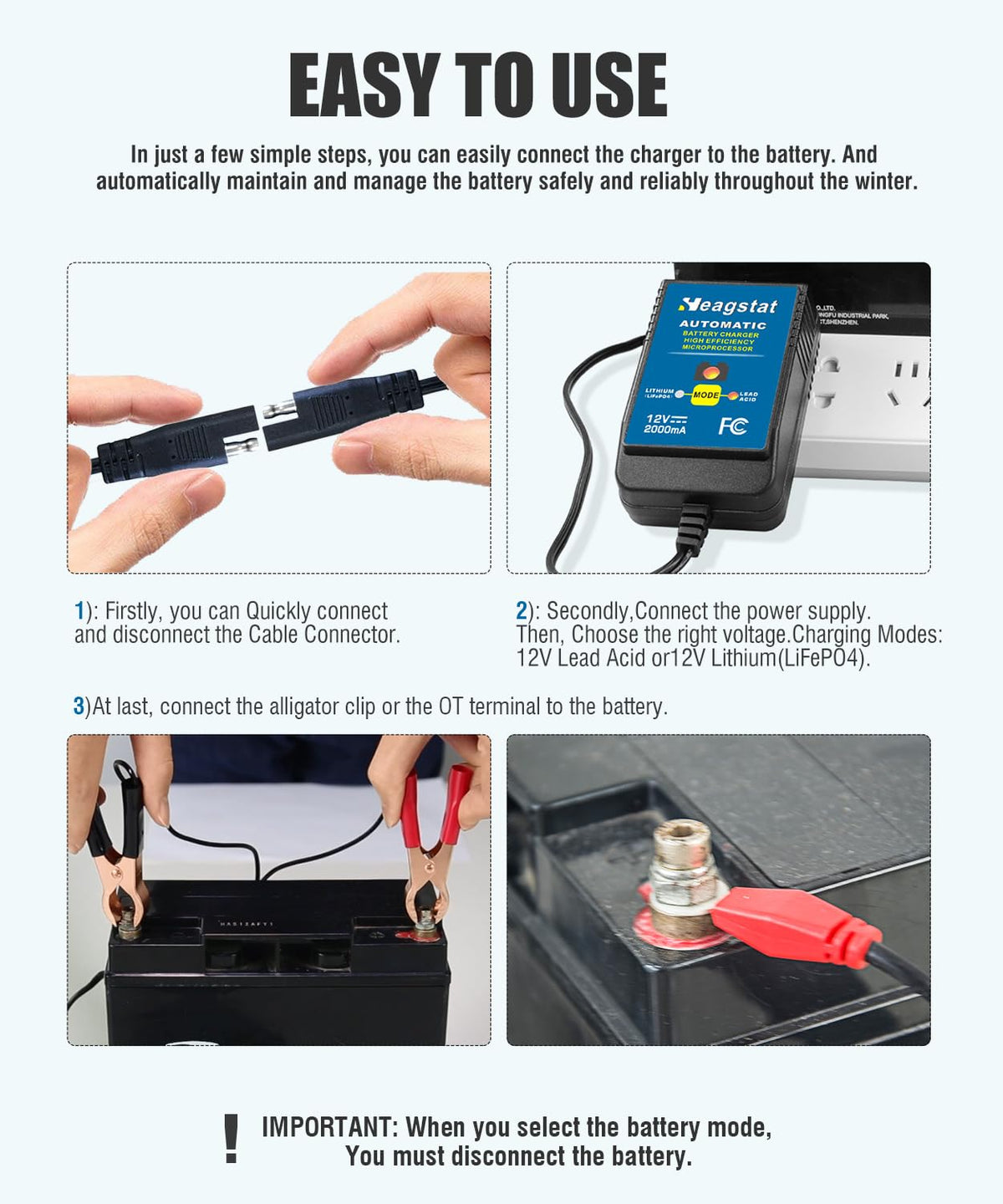 Heagstat cable length and plug next to hand for scale, reach and convenience