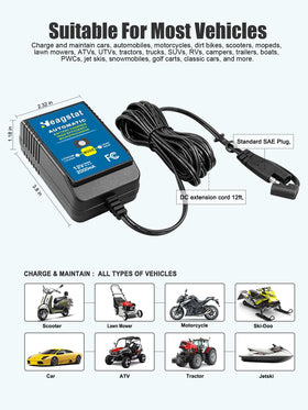 Heagstat connector and battery clips detail, safe spark-proof connection benefit