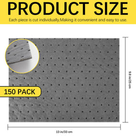 HeatPure pad close-up texture demonstrating strong absorbency
