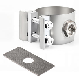HEBRAR front view of clamp-on bung showing robust build and easy fit