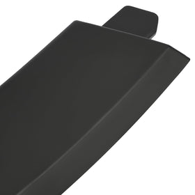 HECASA detailed shot of mounting clips and edge for secure snap-on benefit