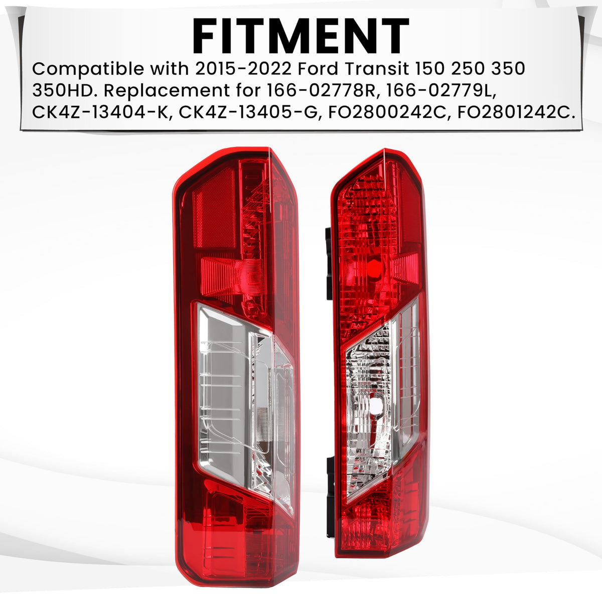 HECASA close-up lens texture highlighting durable, clear red lens
