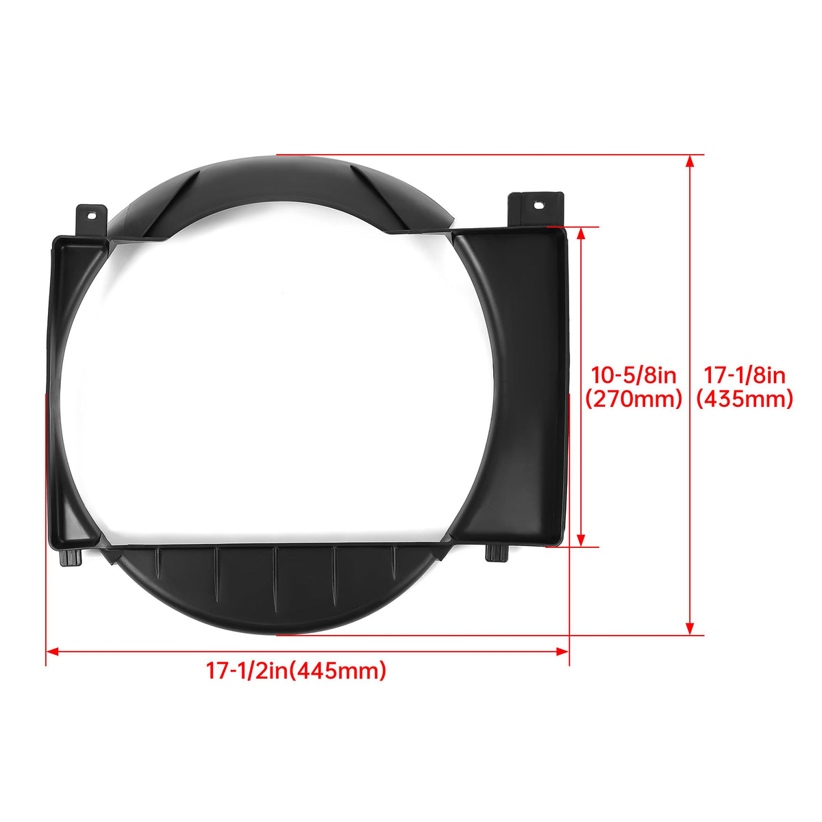 HECASA close-up of mounting points ensures secure bolt-in fit