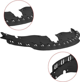 HECASA image of edge and clip locations for straightforward snap-on installation
