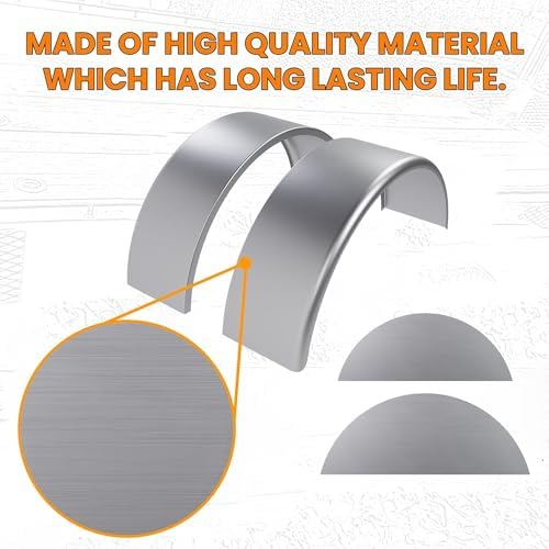 HECASA fender backing plate close-up showing reinforcement benefit