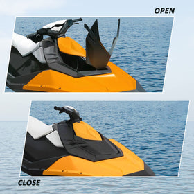 HECASA lid close-up texture highlighting durable polypropylene finish