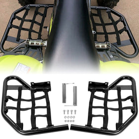 HECASA front view of packaged nerf bars showing complete kit benefits