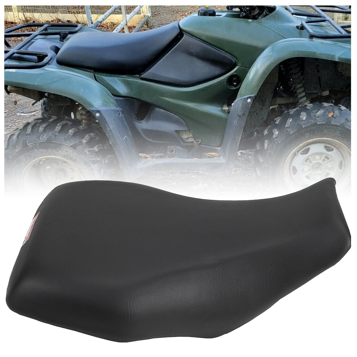 HECASA front view of complete seat showing fit and improved comfort