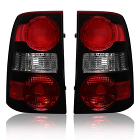 HECASA front view of tail lights showing clean lenses and improved rear style