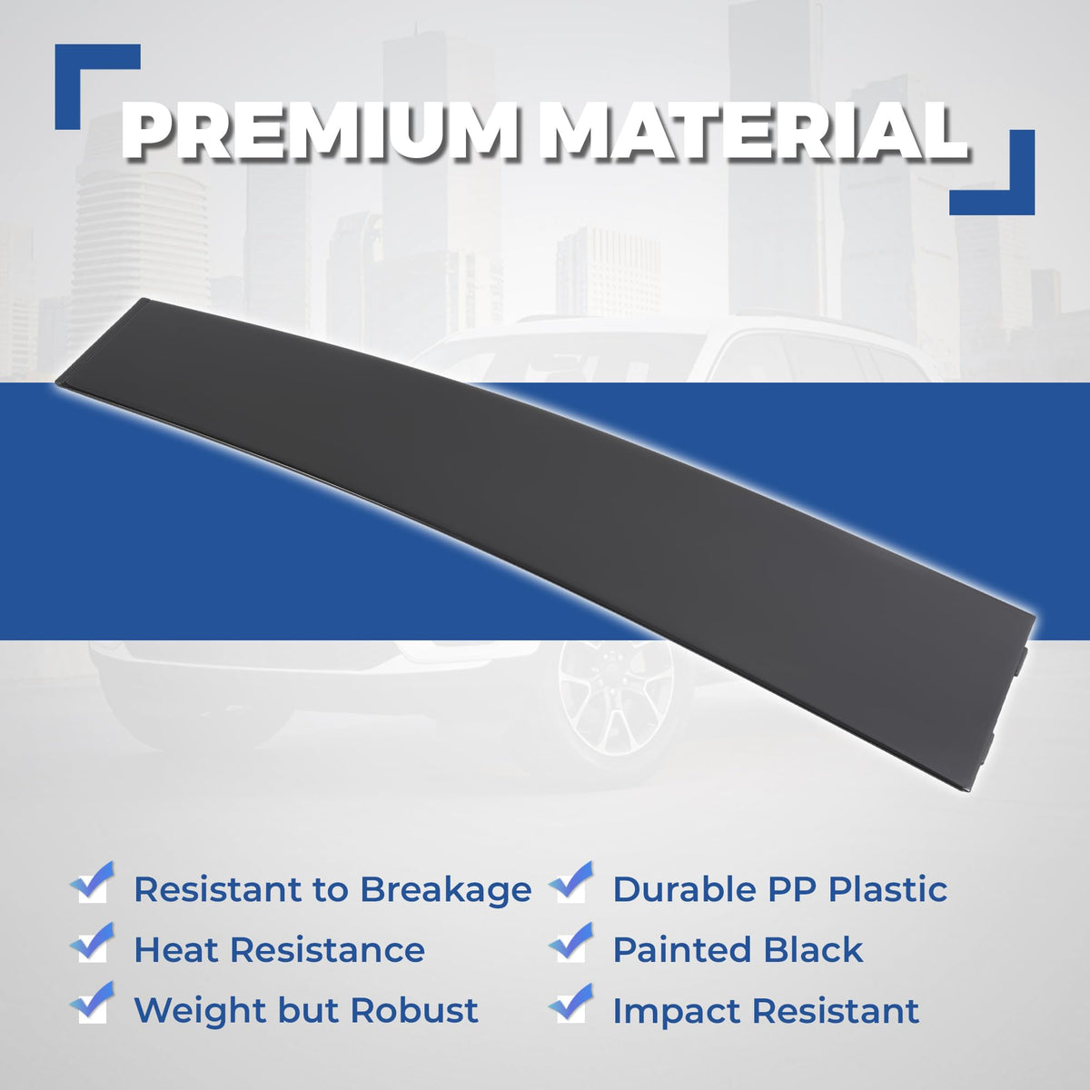 HECASA installed on driver side showing improved aesthetics benefit