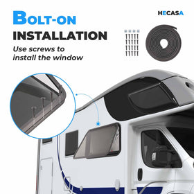 HECASA mesh screen closeup keeping insects out while allowing ventilation