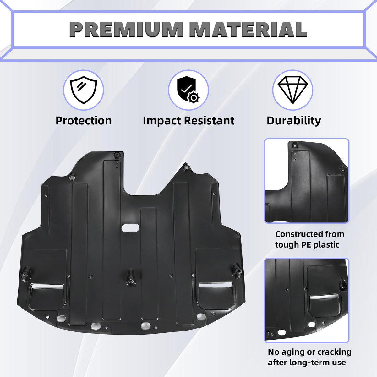 HECASA detailed view of mounting holes to show alignment benefit