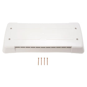 HECASA vent openings demonstrating balanced airflow