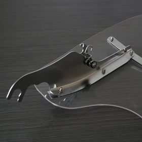 HECASA packaged single windshield indicating ready-to-install replacement