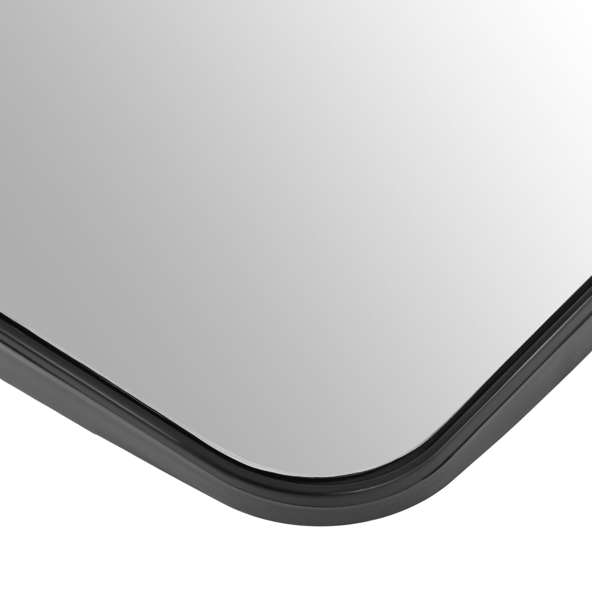 HECASA hand-held size comparison showing compact single-piece mirror for quick swap