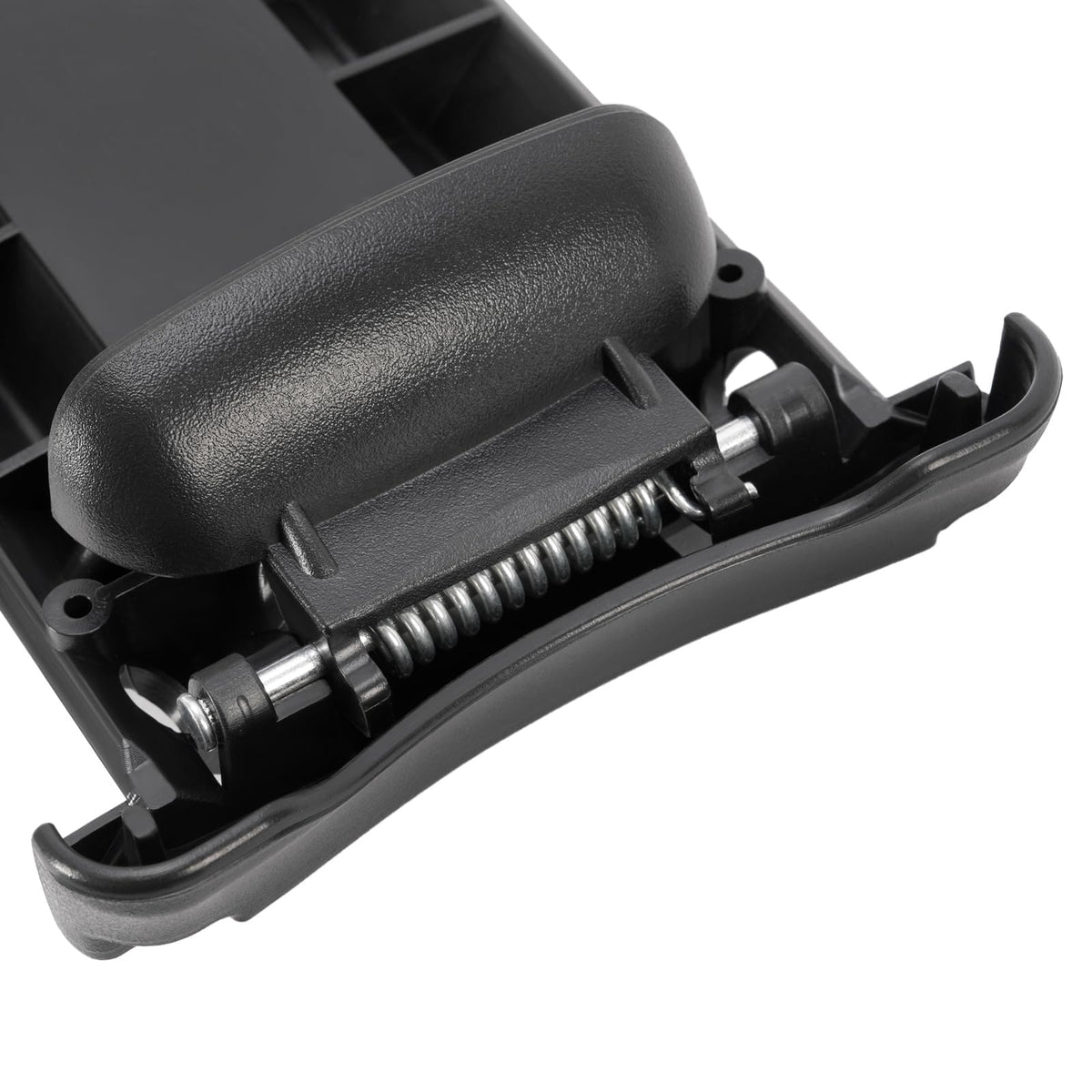 HECASA scale comparison with hand to show compact size and ergonomic fit