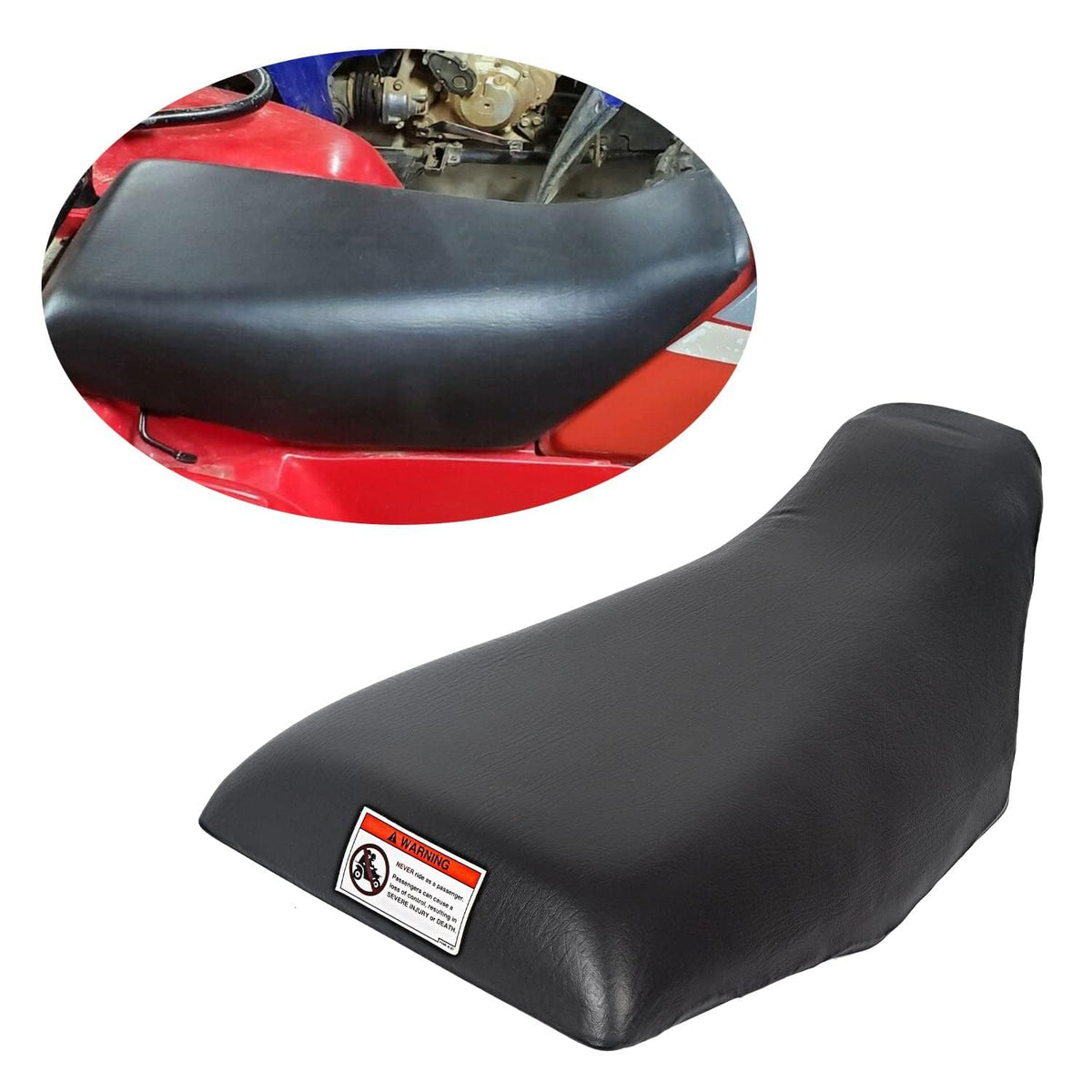 HECASA front view of complete seat showing fit and renewed look