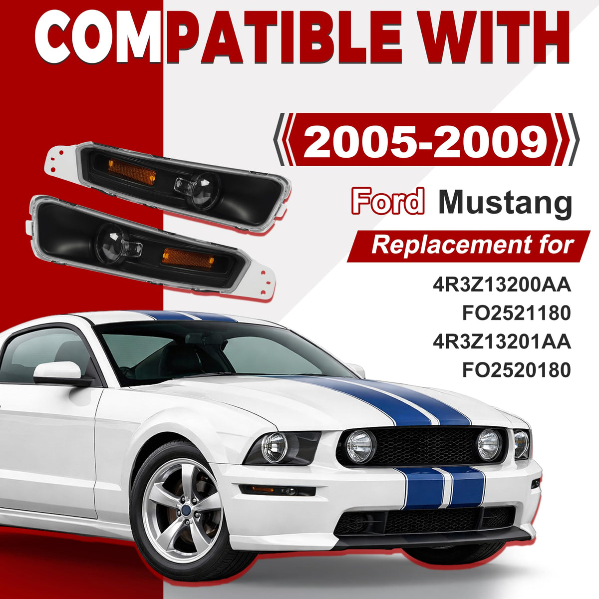HECASA side profile black housing for durable style