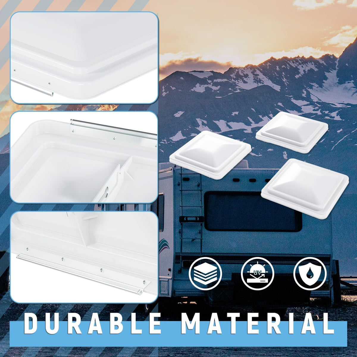 HECASA side profile showing low-profile design for improved airflow and reduced wind noise