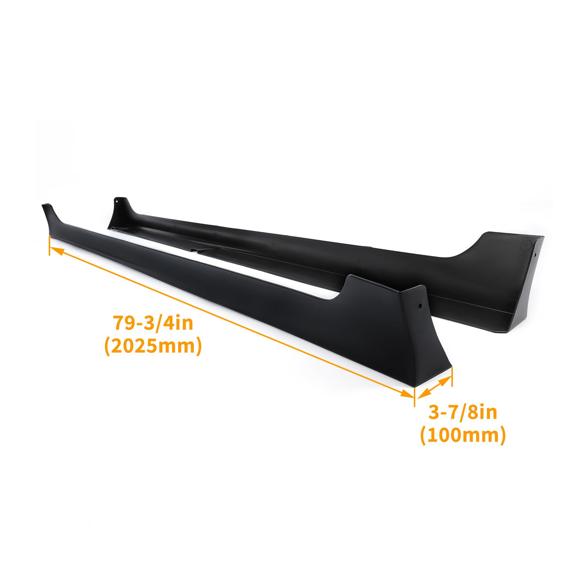 HECASA installed on driver side showing sportier lower profile and improved look