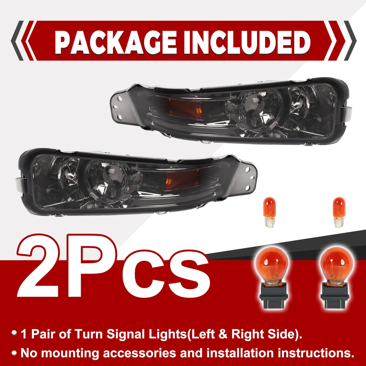 HECASA turn signal held in hand showing size and easy DIY installation benefit