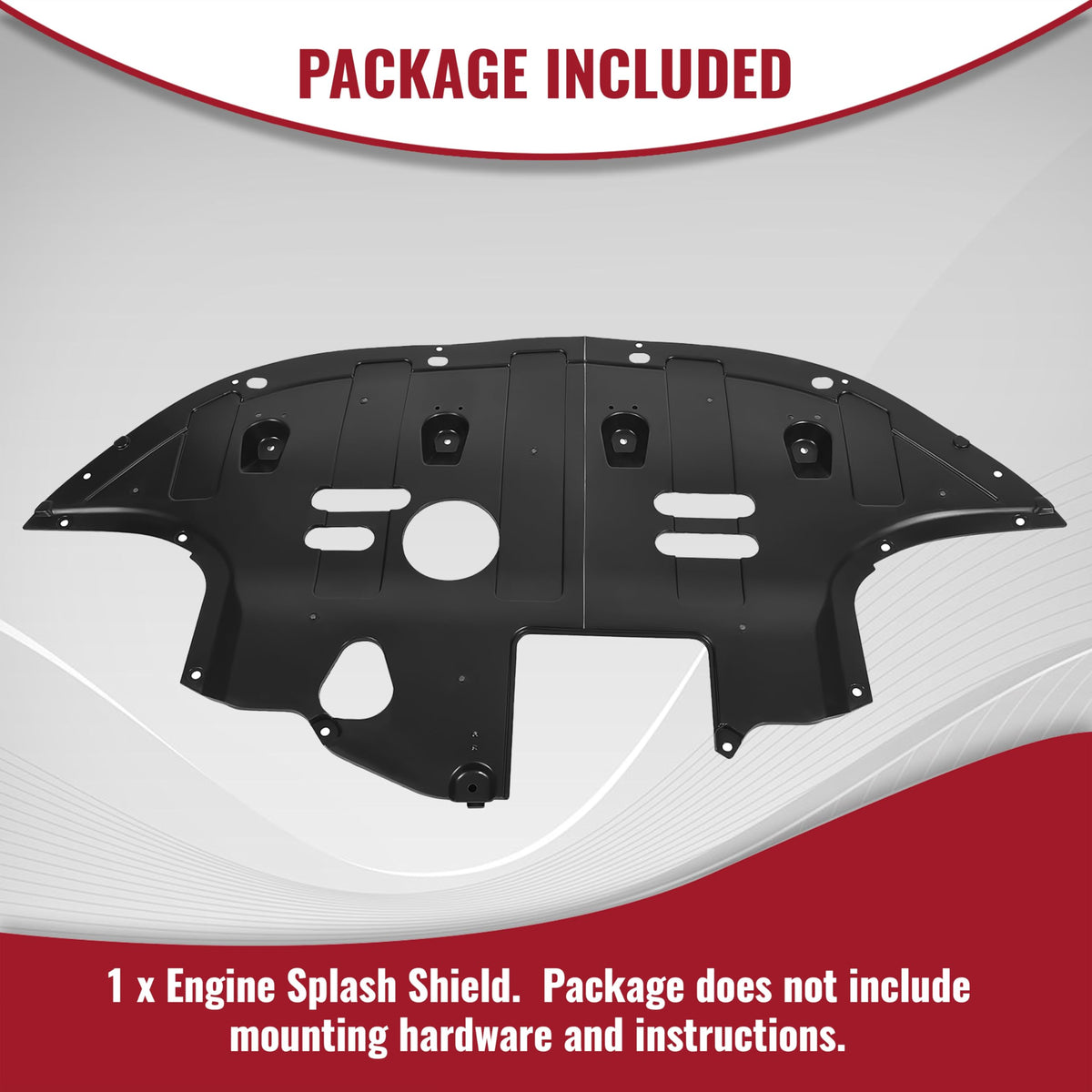 HECASA shield next to ruler showing scale and exact fit benefit