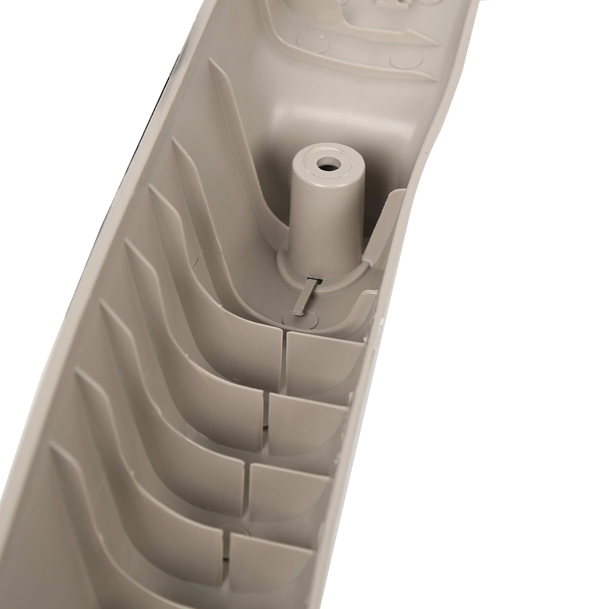 HECASA beige trim placed beside seat illustrating color match