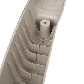 HECASA beige trim placed beside seat illustrating color match
