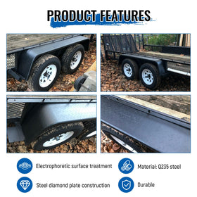 HECASA weld point detail showing weld-ready steel surfaces for secure fit