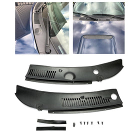 HECASA front packaging showing both wiper cowl covers and kit contents for fit certainty