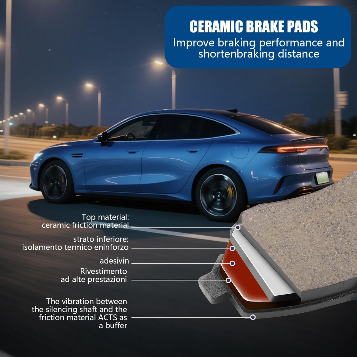 HECHENQICHE detailed view of slotted pattern improving heat dispersion and performance