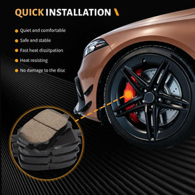 HECHENQICHE lifestyle garage installation showing cleaner braking results