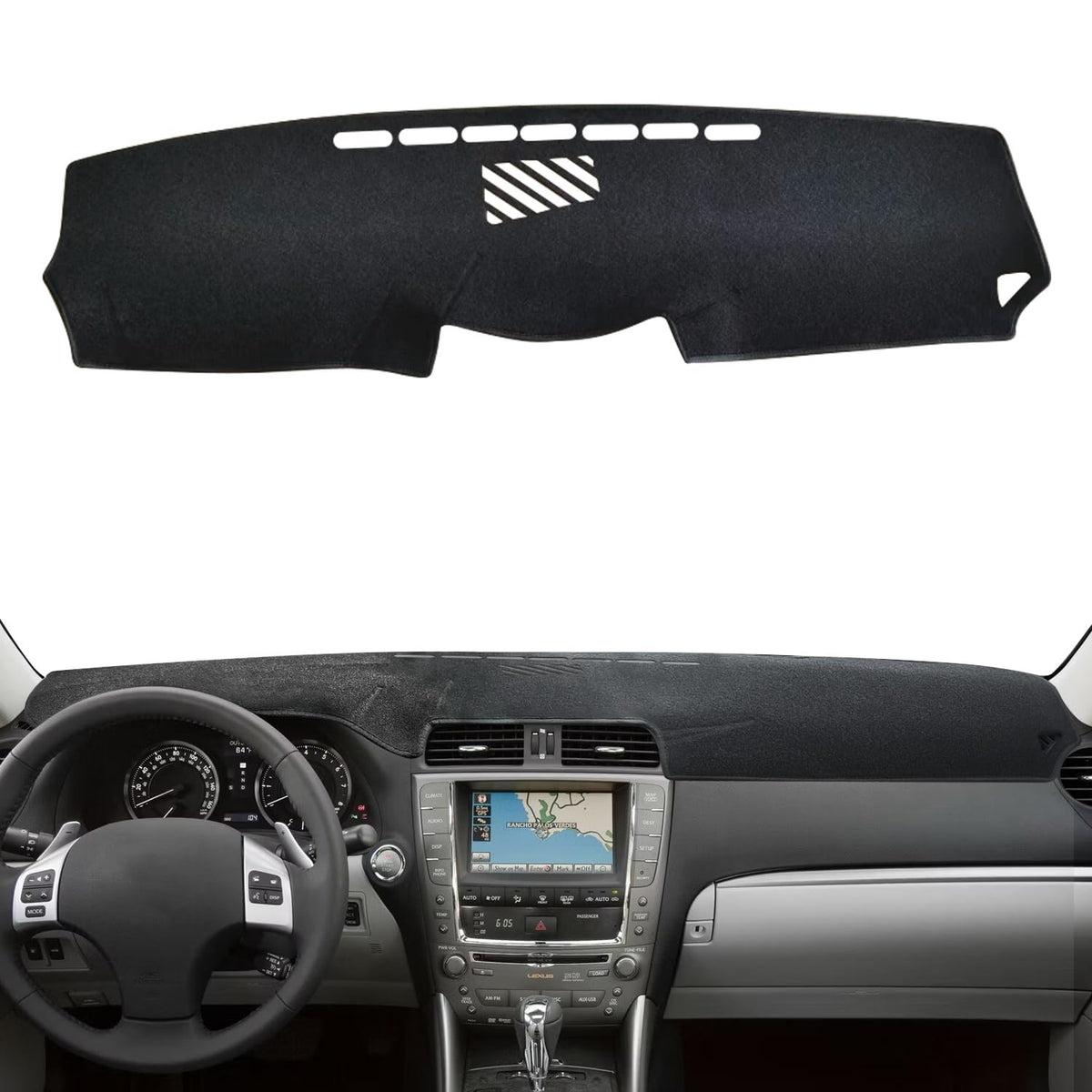 HEDAQI before and after dashboard comparison concealing wear effectively