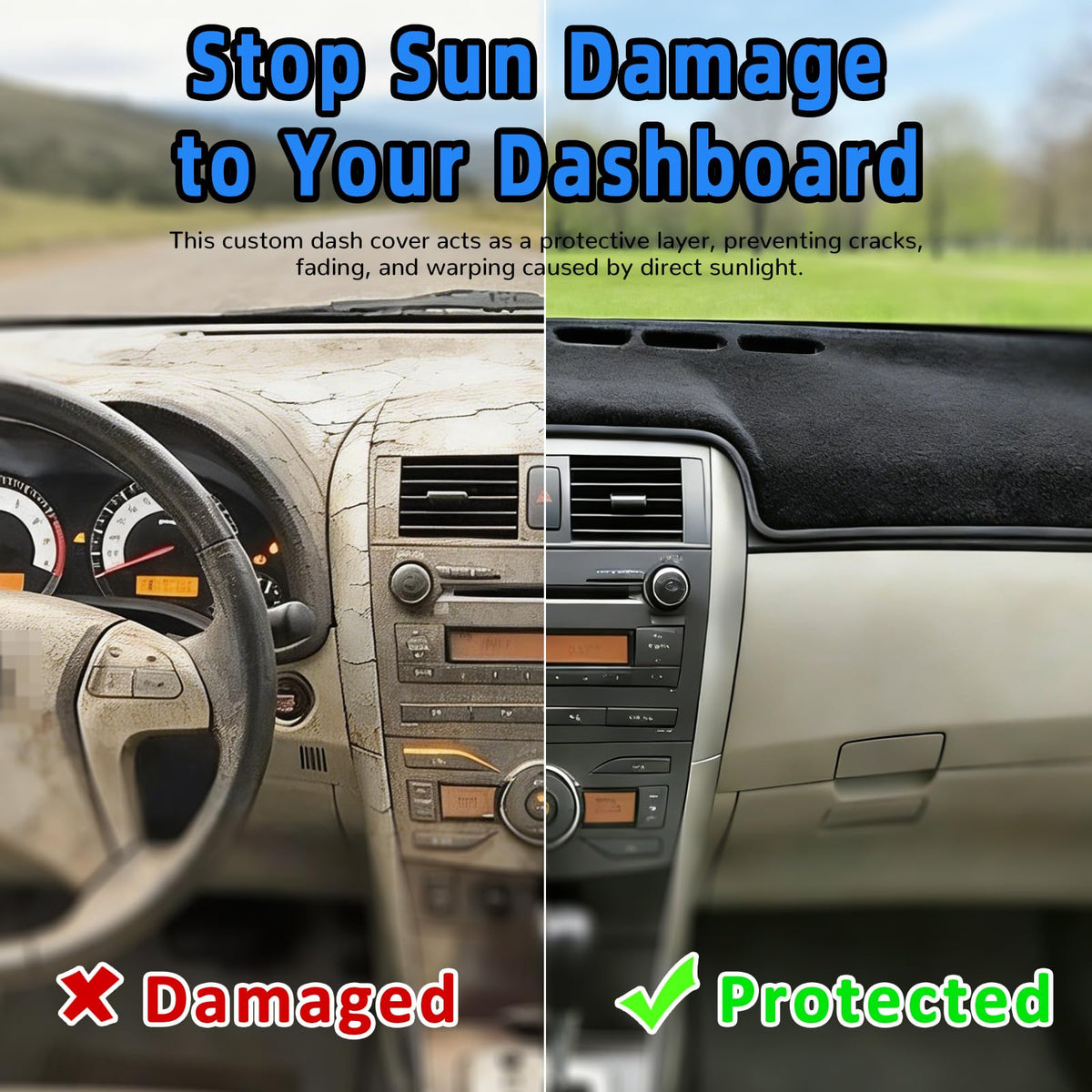 HEDAQI vent and airbag cutouts visible, preserves factory functions
