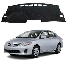 HEDAQI front view dash cover fitted to Corolla, protects dashboard