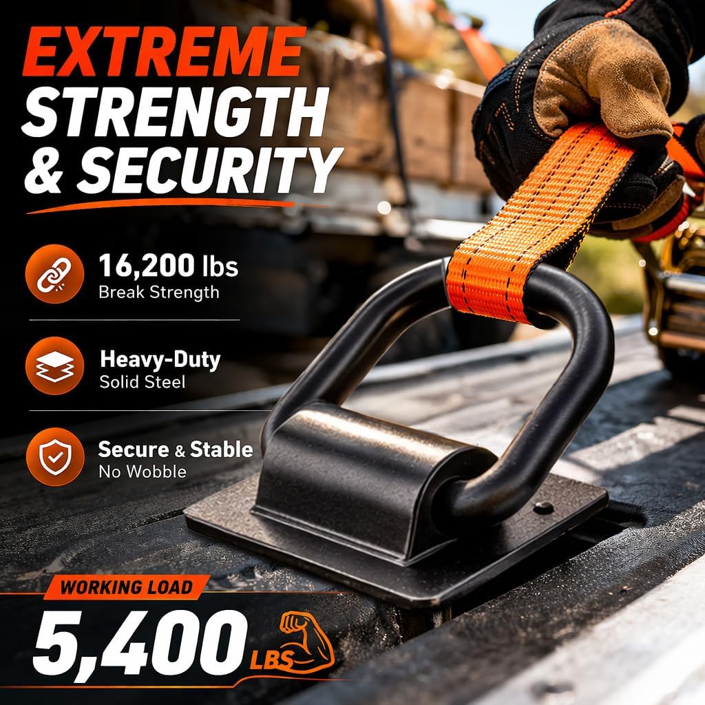 Hedday D-ring hitch pin and cotter detail illustrating secure locking and easy use