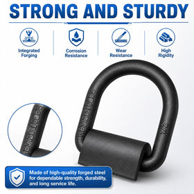 Hedday D ring rotating 180 degrees illustrating flexible strap orientation benefit