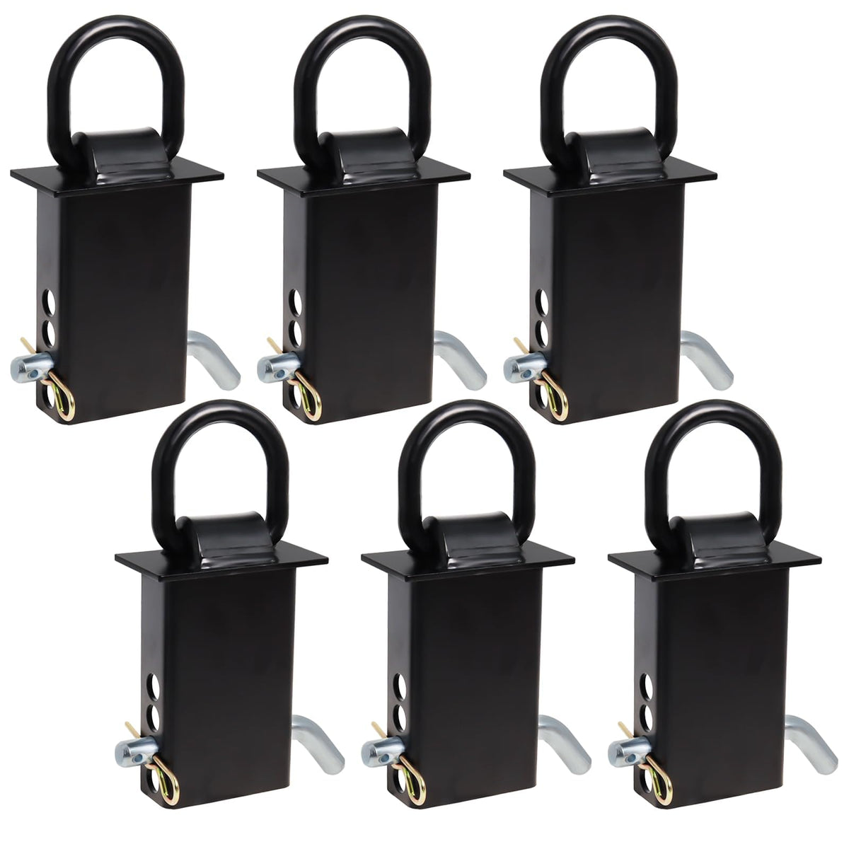 Hedday front view of D-ring showing robust anchor and secure tie-down benefit